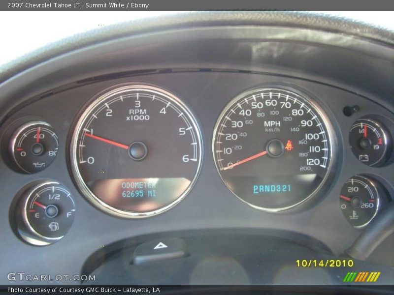 Summit White / Ebony 2007 Chevrolet Tahoe LT