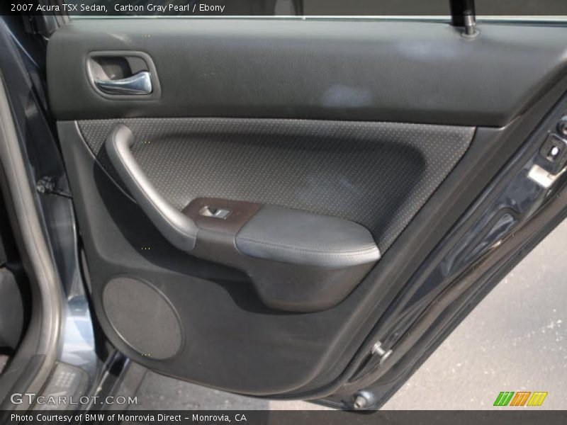 Carbon Gray Pearl / Ebony 2007 Acura TSX Sedan