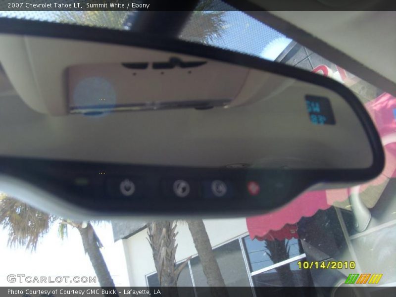 Summit White / Ebony 2007 Chevrolet Tahoe LT