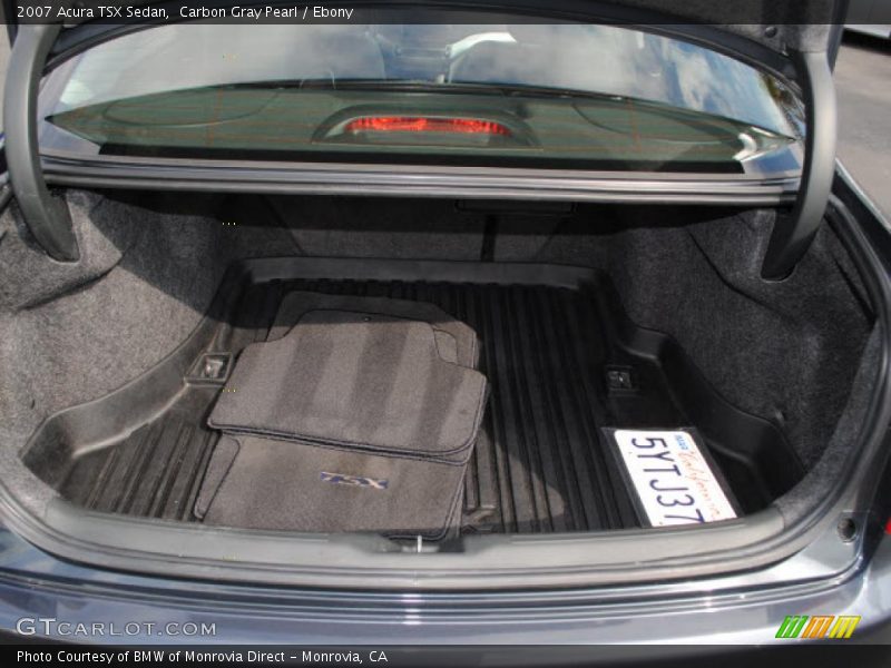 Carbon Gray Pearl / Ebony 2007 Acura TSX Sedan