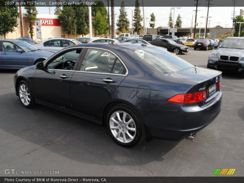 Carbon Gray Pearl / Ebony 2007 Acura TSX Sedan