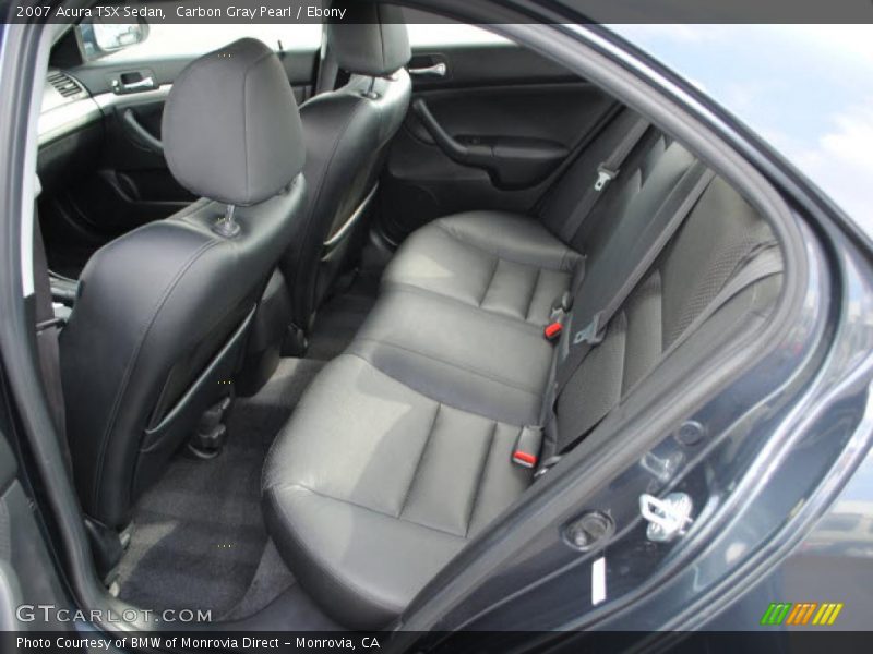 Carbon Gray Pearl / Ebony 2007 Acura TSX Sedan