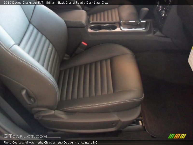 Brilliant Black Crystal Pearl / Dark Slate Gray 2010 Dodge Challenger R/T