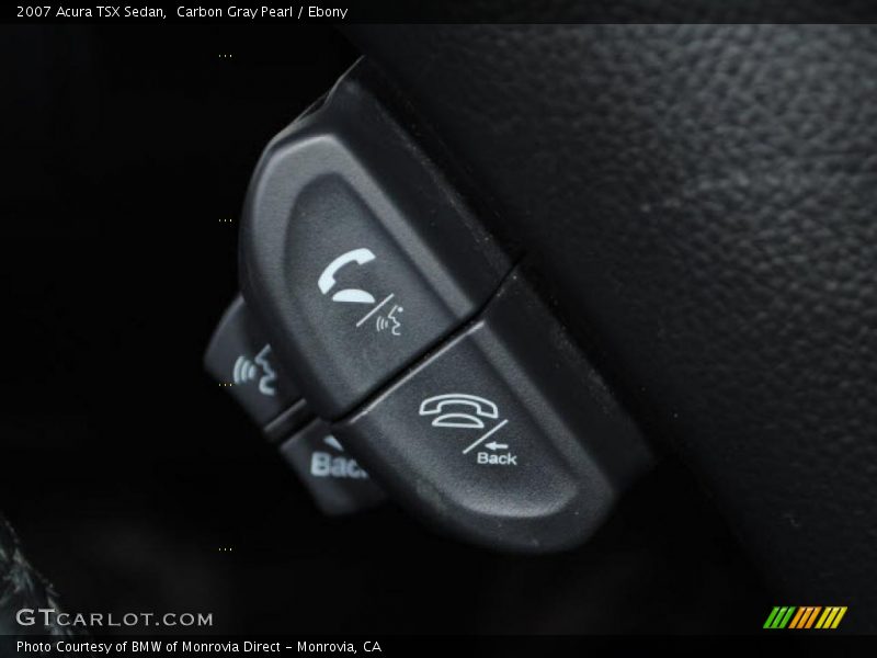 Carbon Gray Pearl / Ebony 2007 Acura TSX Sedan