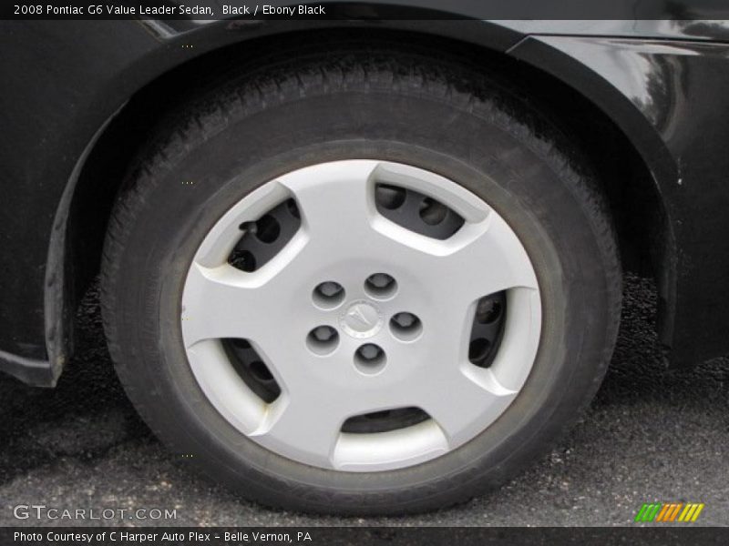 Black / Ebony Black 2008 Pontiac G6 Value Leader Sedan