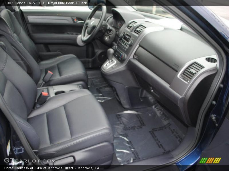Royal Blue Pearl / Black 2007 Honda CR-V EX-L