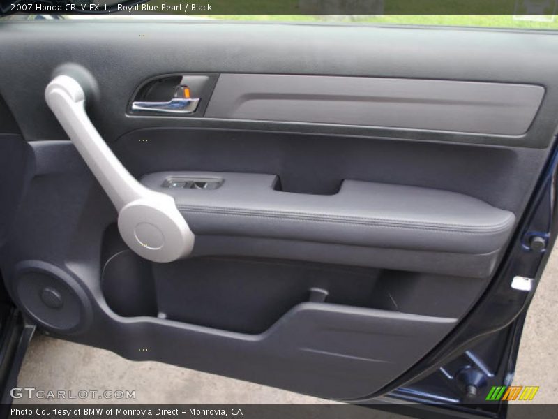 Royal Blue Pearl / Black 2007 Honda CR-V EX-L