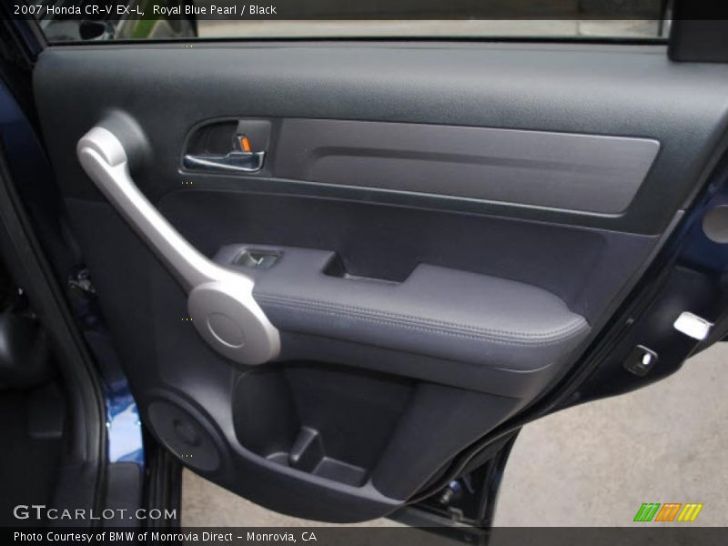 Royal Blue Pearl / Black 2007 Honda CR-V EX-L