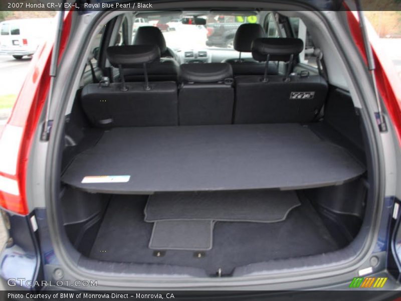 Royal Blue Pearl / Black 2007 Honda CR-V EX-L