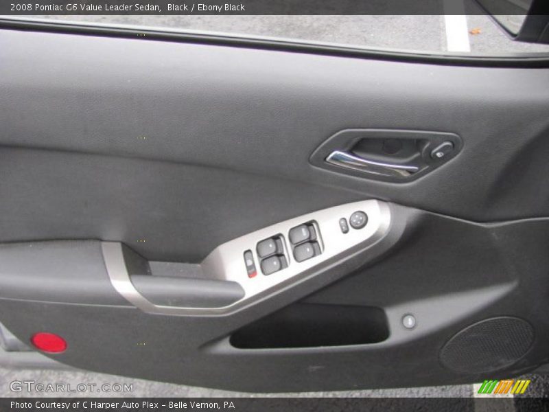 Black / Ebony Black 2008 Pontiac G6 Value Leader Sedan