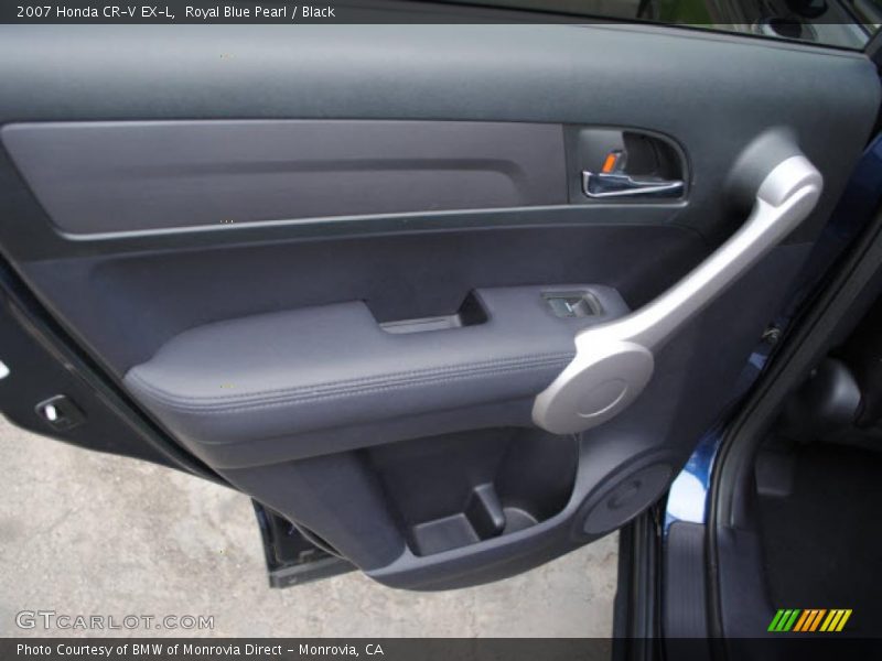 Royal Blue Pearl / Black 2007 Honda CR-V EX-L