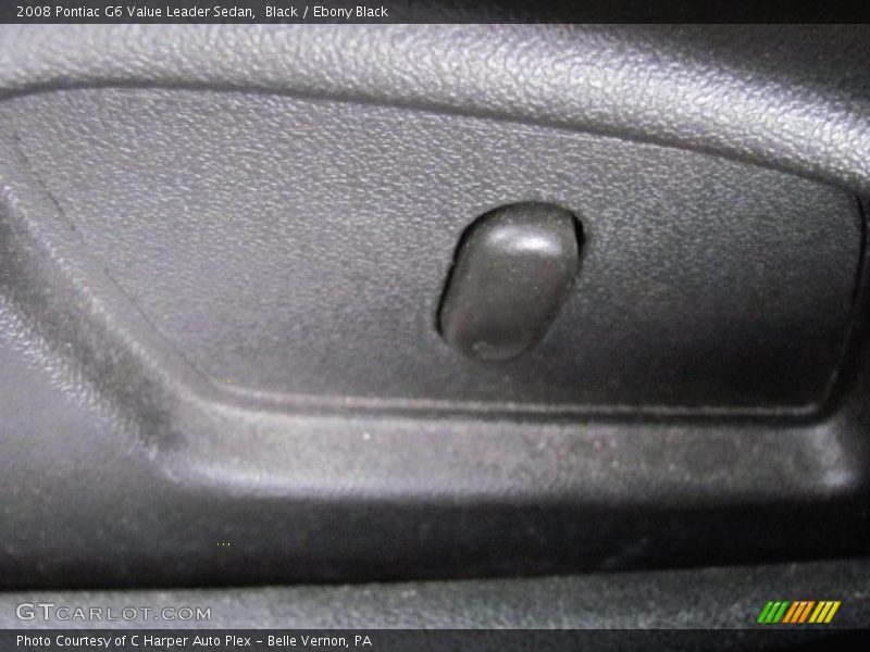 Black / Ebony Black 2008 Pontiac G6 Value Leader Sedan