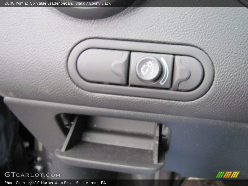 Black / Ebony Black 2008 Pontiac G6 Value Leader Sedan