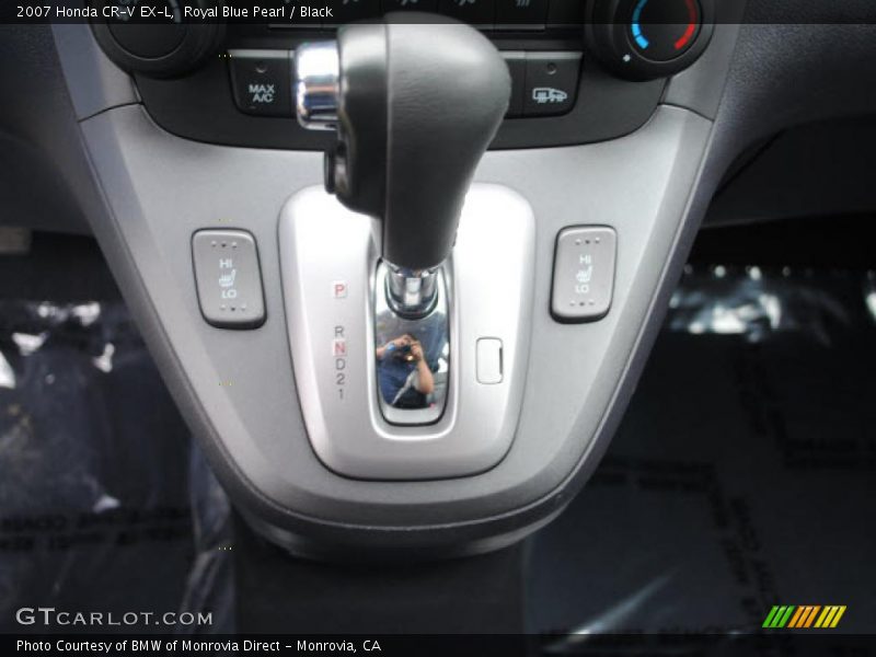 Royal Blue Pearl / Black 2007 Honda CR-V EX-L