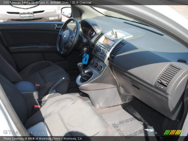 Brilliant Silver / SE-R Charcoal 2007 Nissan Sentra SE-R Spec V