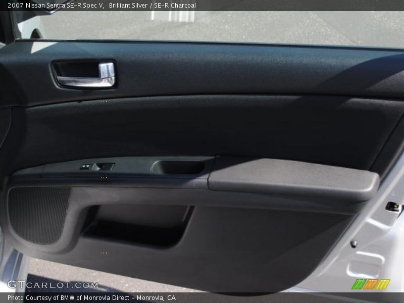 Brilliant Silver / SE-R Charcoal 2007 Nissan Sentra SE-R Spec V