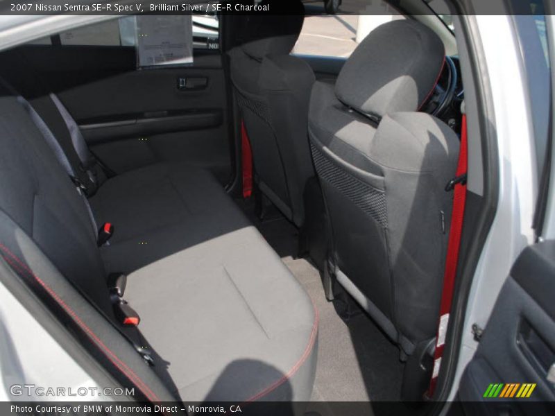 Brilliant Silver / SE-R Charcoal 2007 Nissan Sentra SE-R Spec V