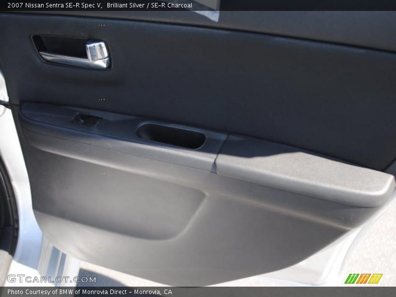 Brilliant Silver / SE-R Charcoal 2007 Nissan Sentra SE-R Spec V