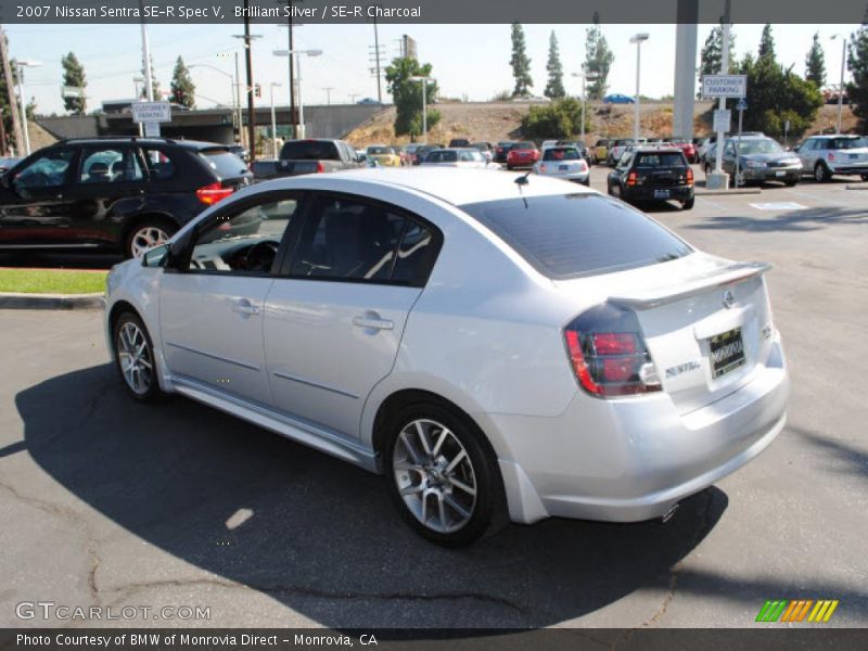 Brilliant Silver / SE-R Charcoal 2007 Nissan Sentra SE-R Spec V