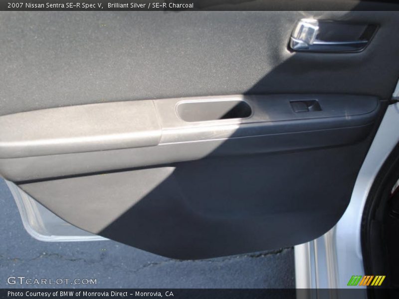 Brilliant Silver / SE-R Charcoal 2007 Nissan Sentra SE-R Spec V