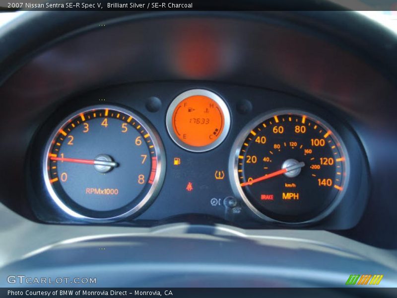  2007 Sentra SE-R Spec V SE-R Spec V Gauges