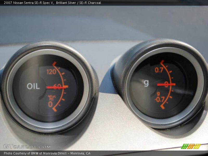 Brilliant Silver / SE-R Charcoal 2007 Nissan Sentra SE-R Spec V