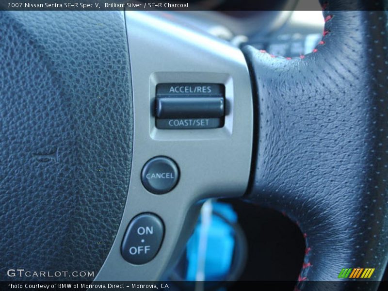 Brilliant Silver / SE-R Charcoal 2007 Nissan Sentra SE-R Spec V