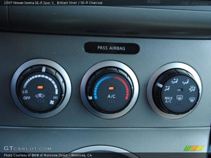 Brilliant Silver / SE-R Charcoal 2007 Nissan Sentra SE-R Spec V