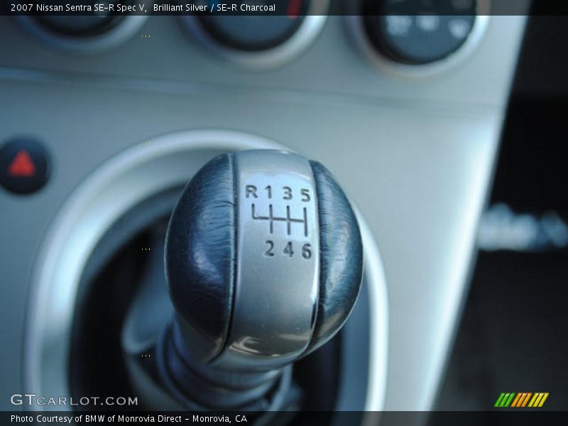  2007 Sentra SE-R Spec V 6 Speed Manual Shifter