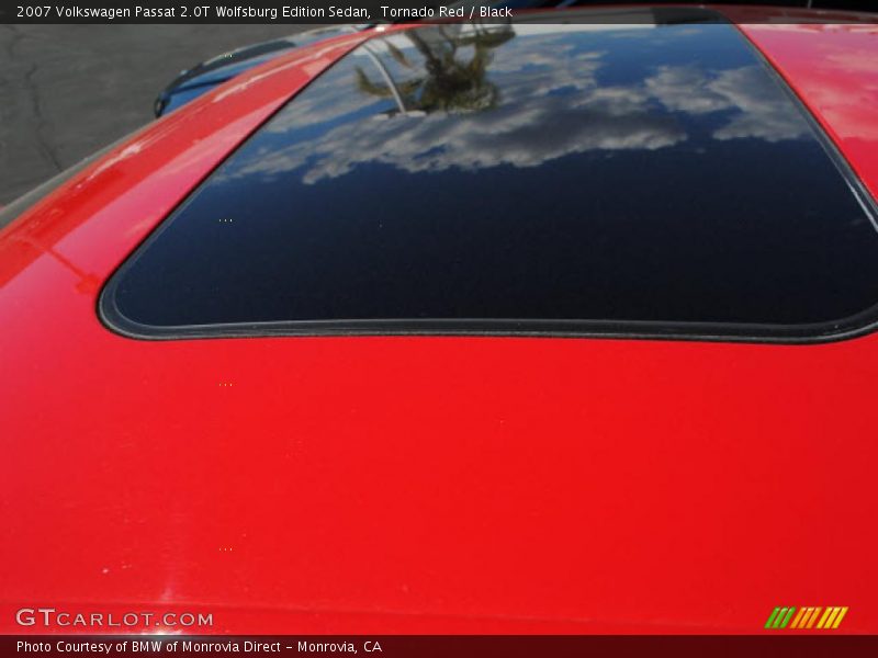 Tornado Red / Black 2007 Volkswagen Passat 2.0T Wolfsburg Edition Sedan