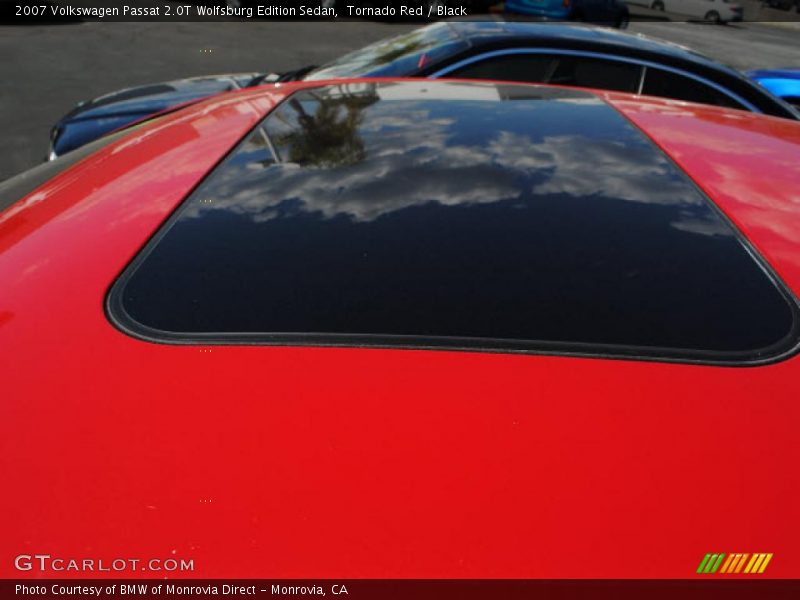 Tornado Red / Black 2007 Volkswagen Passat 2.0T Wolfsburg Edition Sedan
