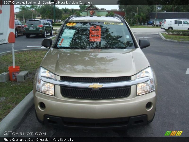 Sandstone Metallic / Light Cashmere 2007 Chevrolet Equinox LS