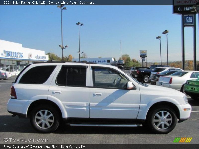 Olympic White / Light Cashmere 2004 Buick Rainier CXL AWD