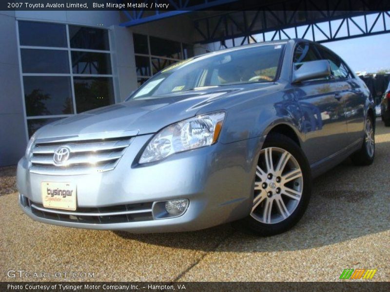 Blue Mirage Metallic / Ivory 2007 Toyota Avalon Limited