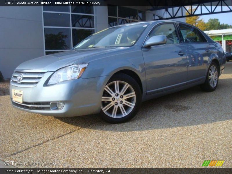 Blue Mirage Metallic / Ivory 2007 Toyota Avalon Limited