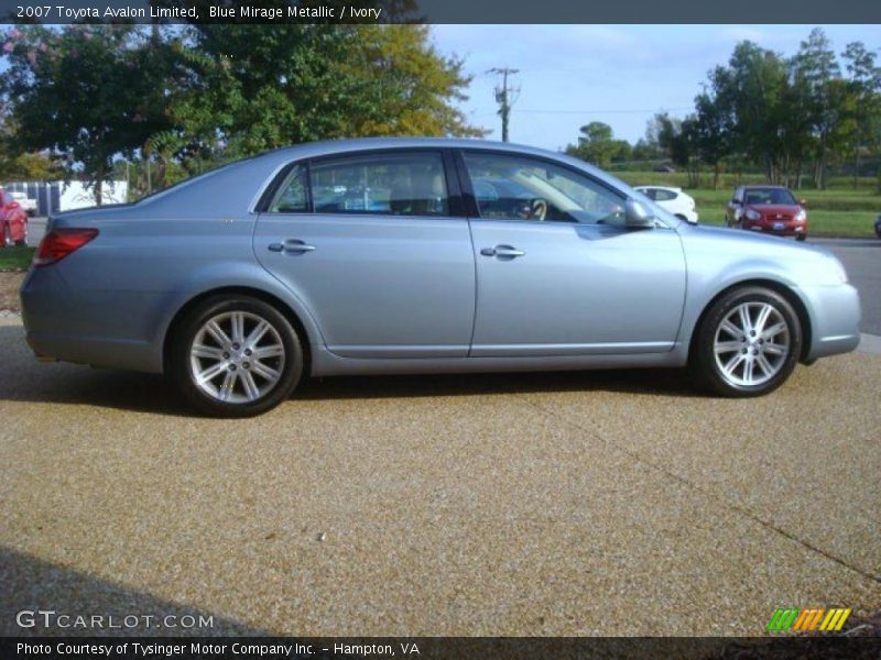 Blue Mirage Metallic / Ivory 2007 Toyota Avalon Limited
