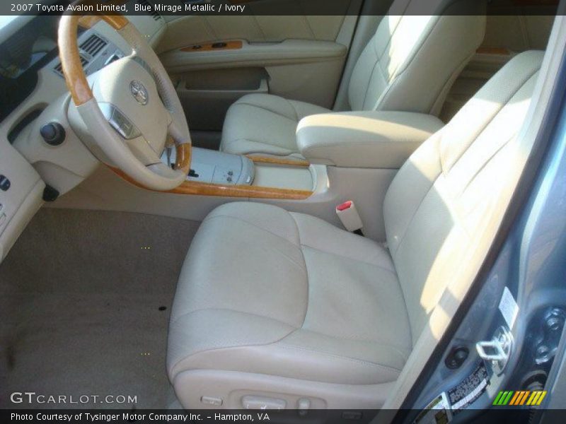 Blue Mirage Metallic / Ivory 2007 Toyota Avalon Limited