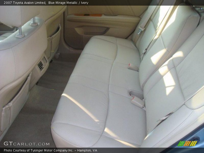 Blue Mirage Metallic / Ivory 2007 Toyota Avalon Limited
