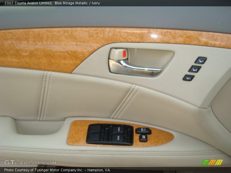 Blue Mirage Metallic / Ivory 2007 Toyota Avalon Limited