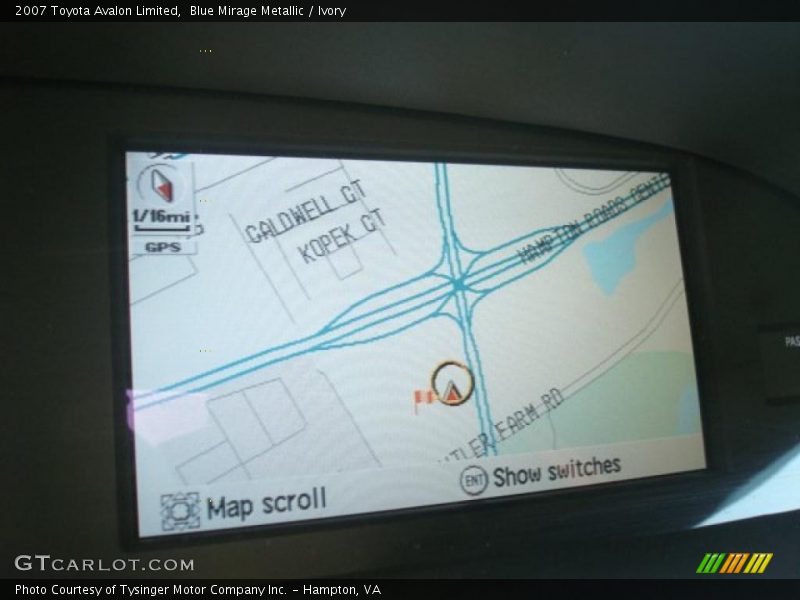 Blue Mirage Metallic / Ivory 2007 Toyota Avalon Limited