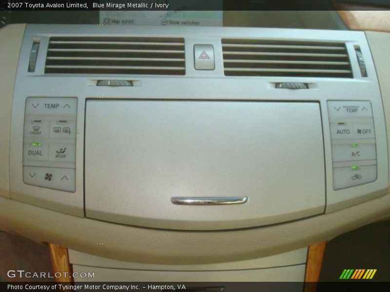 Blue Mirage Metallic / Ivory 2007 Toyota Avalon Limited