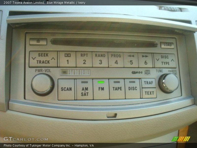 Blue Mirage Metallic / Ivory 2007 Toyota Avalon Limited