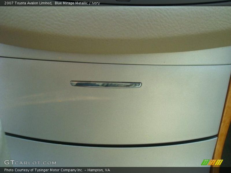 Blue Mirage Metallic / Ivory 2007 Toyota Avalon Limited