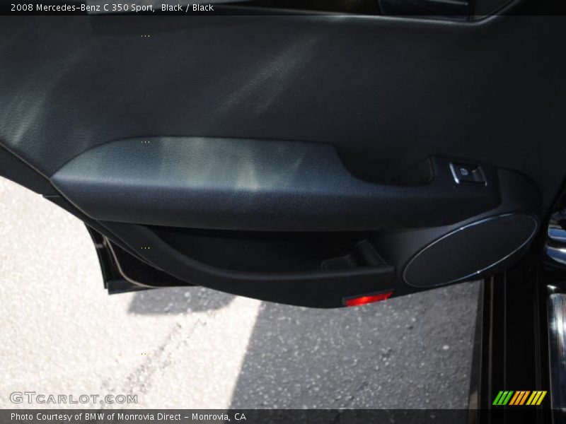 Black / Black 2008 Mercedes-Benz C 350 Sport