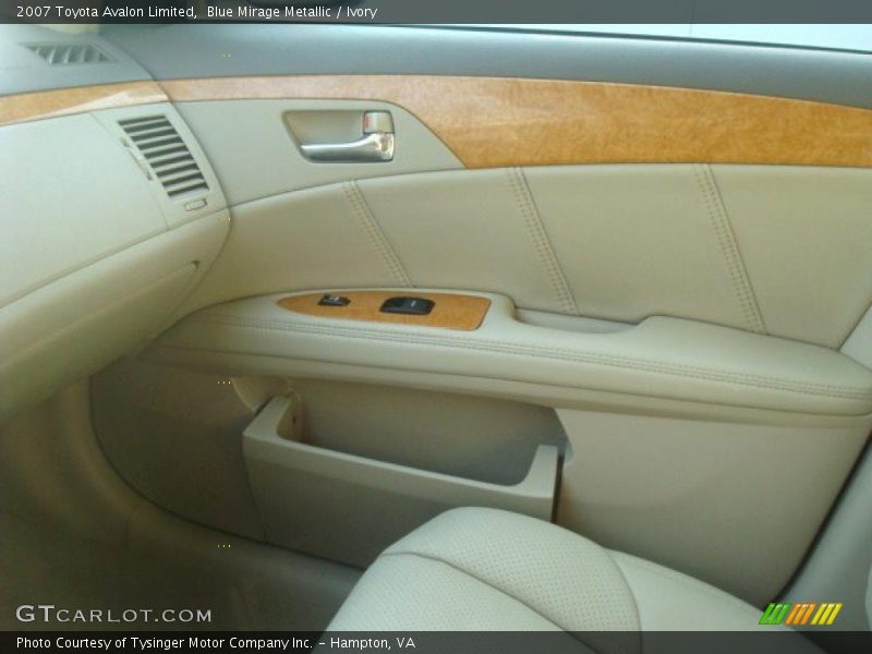 Blue Mirage Metallic / Ivory 2007 Toyota Avalon Limited