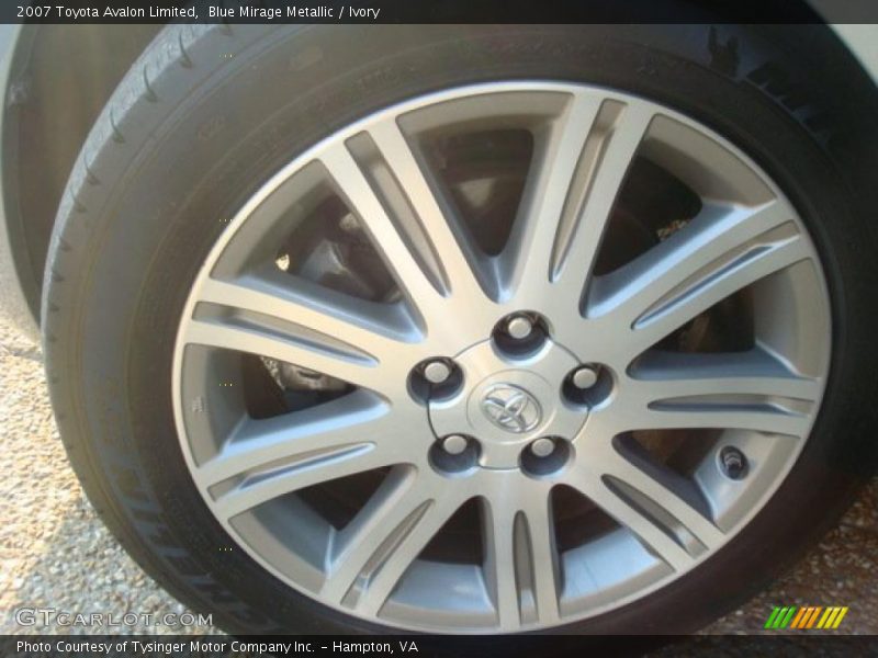 Blue Mirage Metallic / Ivory 2007 Toyota Avalon Limited