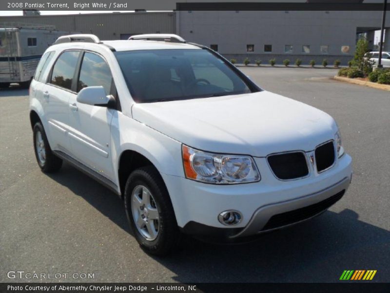Bright White / Sand 2008 Pontiac Torrent
