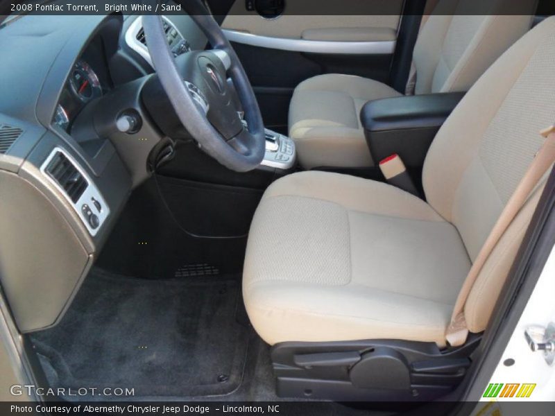 Bright White / Sand 2008 Pontiac Torrent