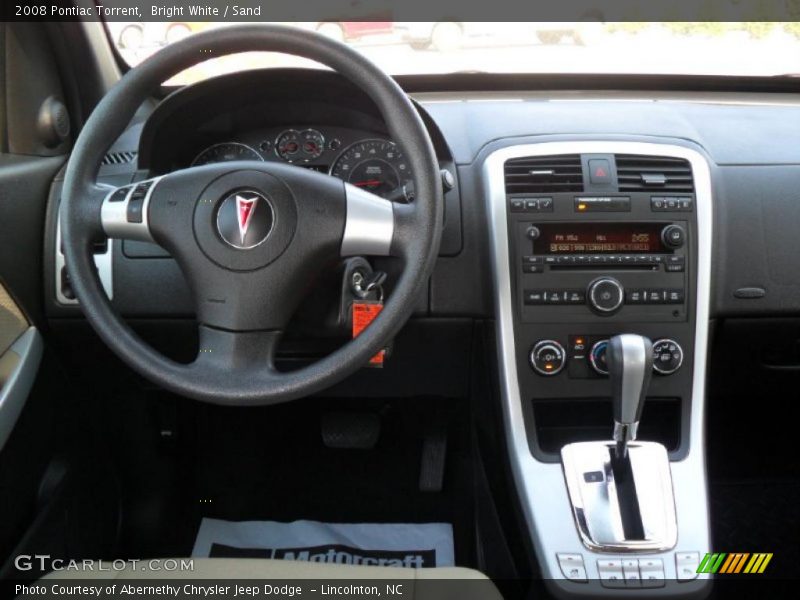Bright White / Sand 2008 Pontiac Torrent