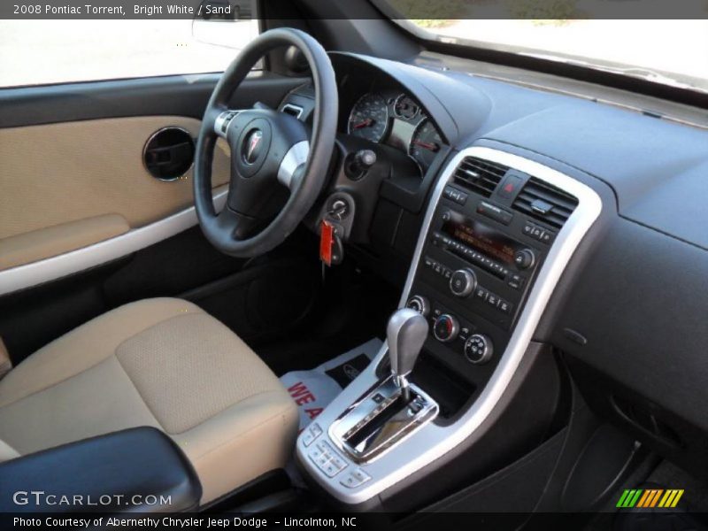 Bright White / Sand 2008 Pontiac Torrent